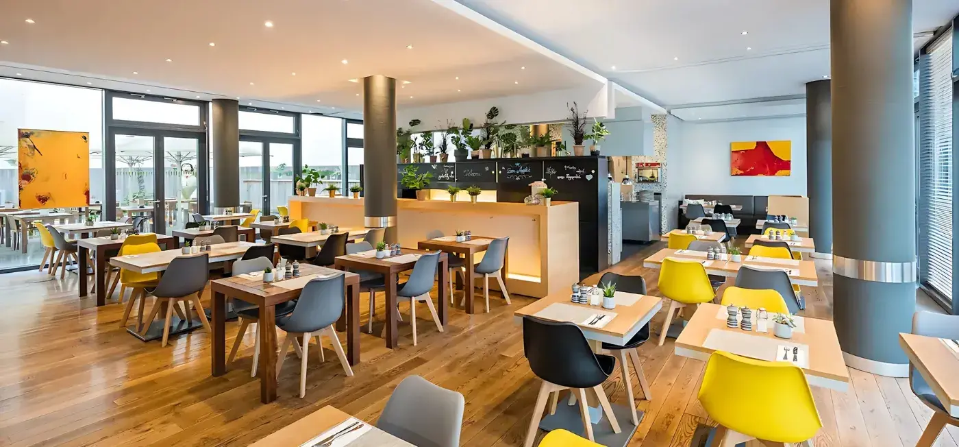Dining area view of Lindner Berlin Ku'Damm Hotel Berlin